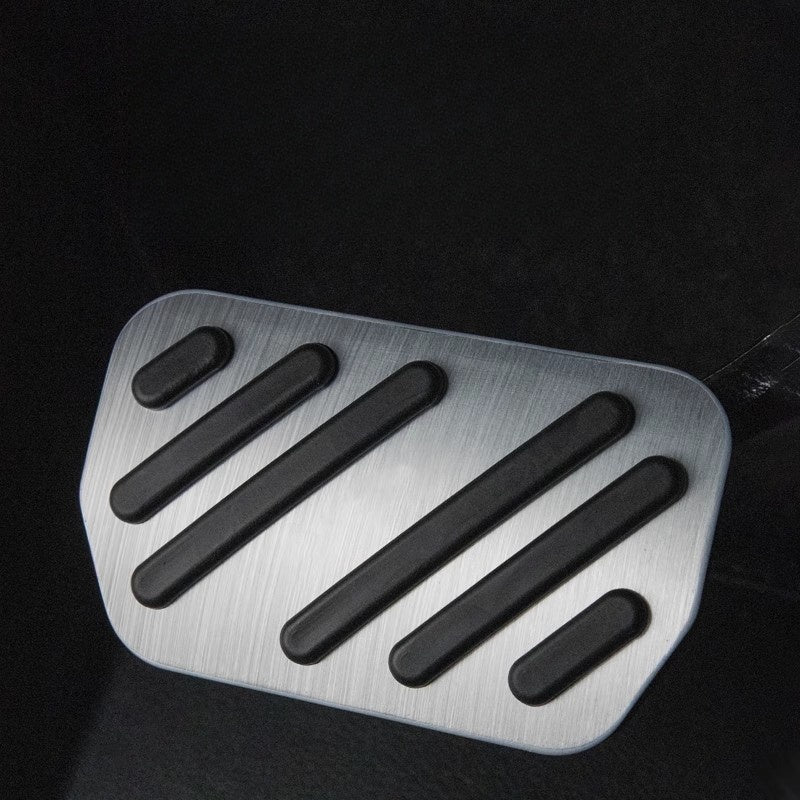 Pedales de rendimiento de aluminio cepillado para BYD Atto 2