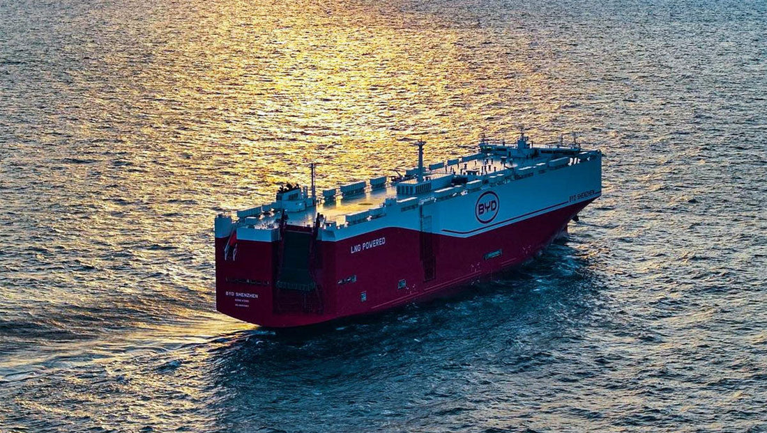 BYD Shenzhen Auto Transport Company Sets Sail, BYD Boosts Transport Capacity for Global Markets