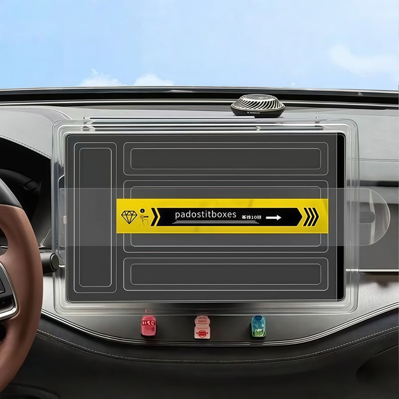Proteção de tela de vidro temperado de 15,6 polegadas para BYD com ferramenta de instalação