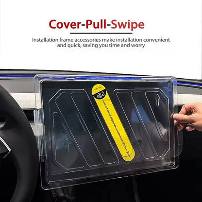 15.6-inch Tempered Glass Screen Protection for BYD with Installation Tool
