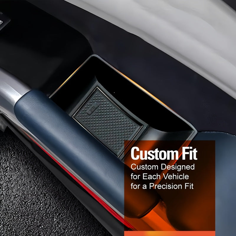 4 Piezas Organizador de Bandeja de Almacenamiento Lateral para Puerta de Coche para BYD Atto 3