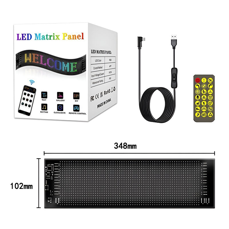 BYD Flexible LED Light Matrix Panel