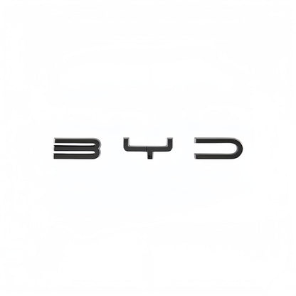 BYD Front Bumper Emblem Badge Decal