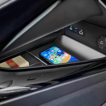 Bandeja de almacenamiento inferior central para consola BYD Sealion 6/Seal U