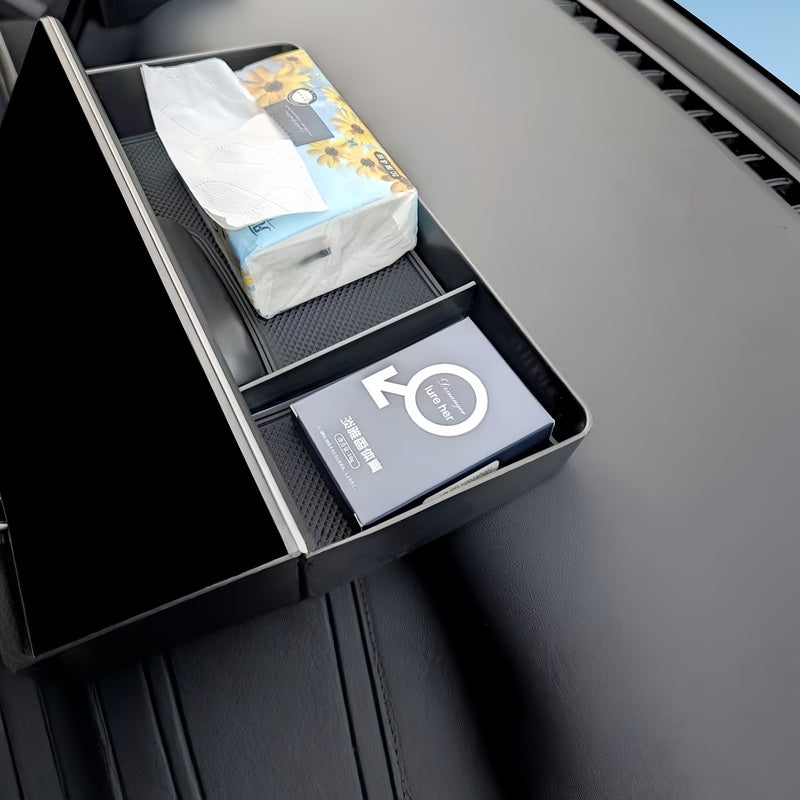 Caja de almacenamiento tras la pantalla para BYD Atto 3