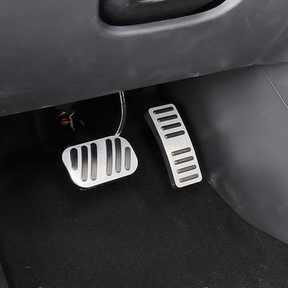 Brushed Aluminum Performance Pedals for BYD Atto 3 EVO