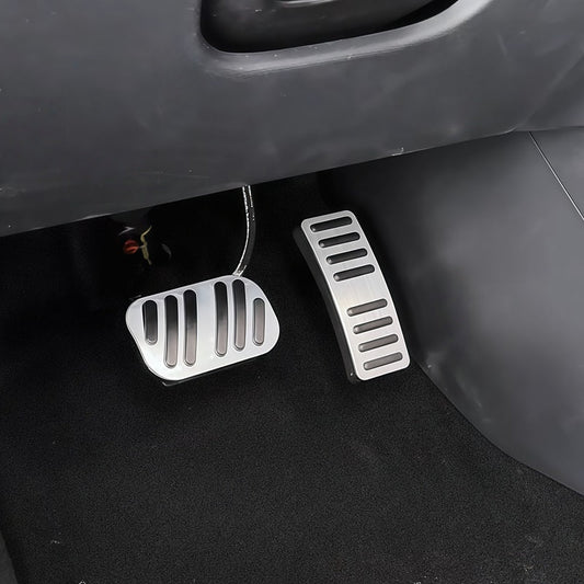 Brushed Aluminum Performance Pedals for BYD Atto 3 EVO