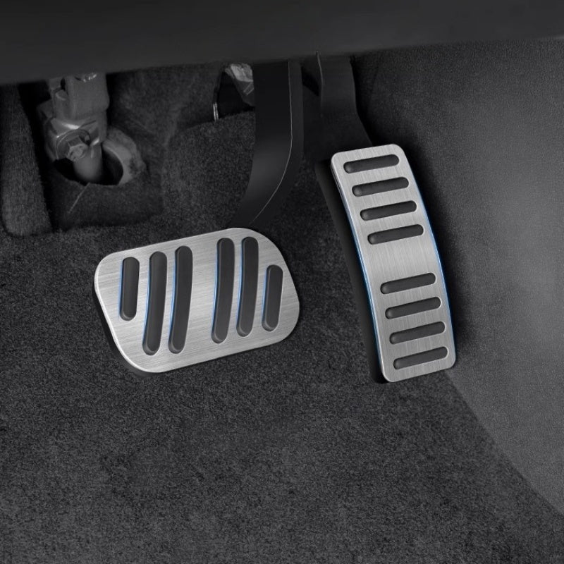 Brushed Aluminum Performance Pedals for BYD Atto 3 EVO