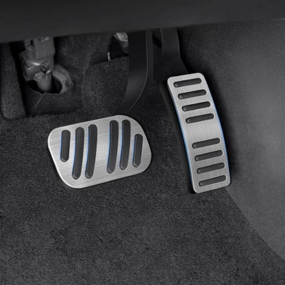 Brushed Aluminum Performance Pedals for BYD Atto 3 EVO