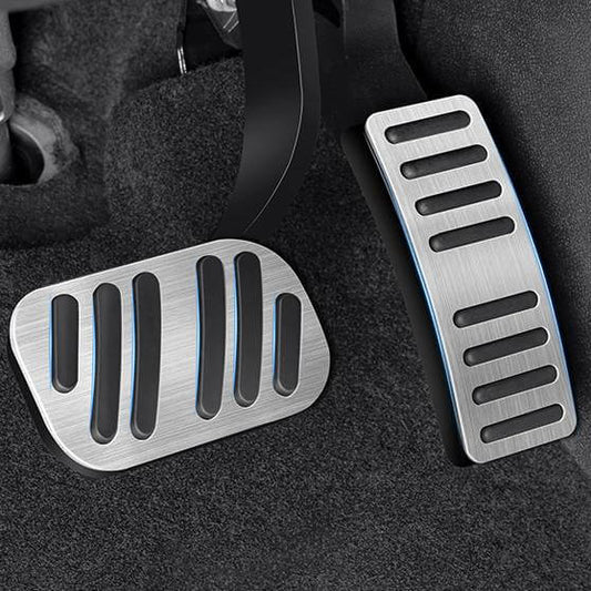 Brushed Aluminum Performance Pedals for BYD Atto 3