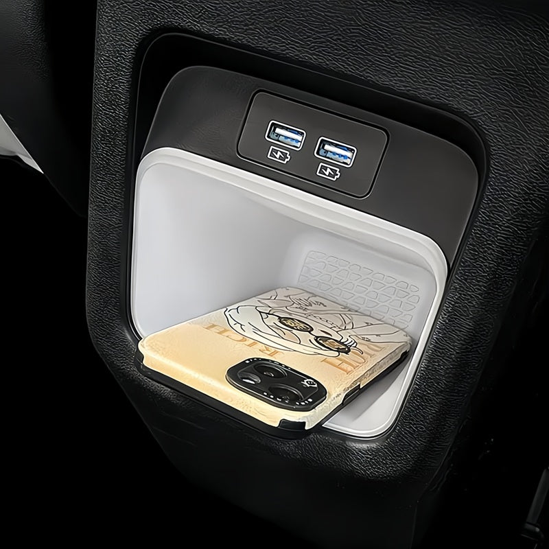 Center Armrest Box Rear Storage Box for BYD Atto 2