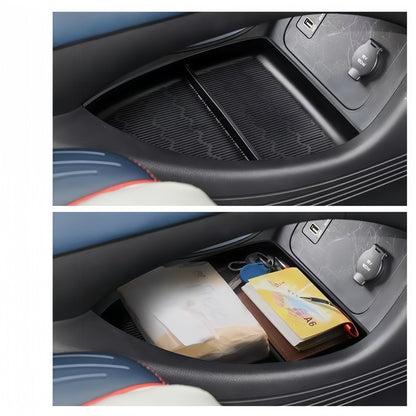 Bandeja organizadora para consola central y caja de almacenamiento inferior para BYD Atto 3