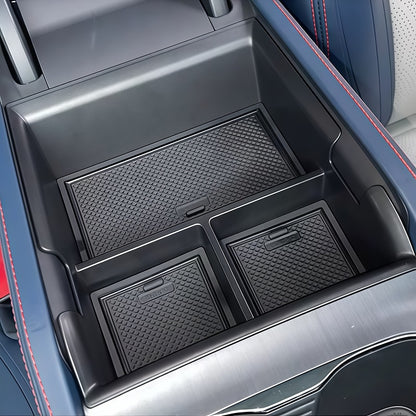 Bandeja organizadora para consola central y caja de almacenamiento inferior para BYD Atto 3