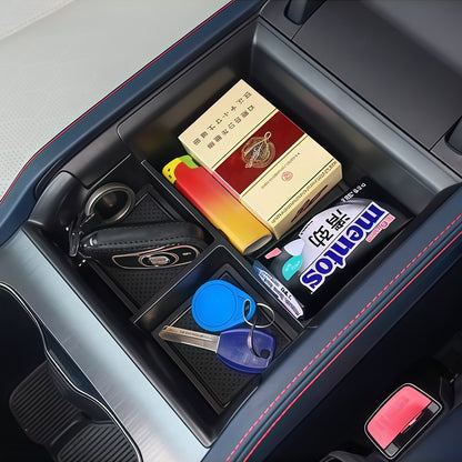 Bandeja organizadora para consola central y caja de almacenamiento inferior para BYD Atto 3