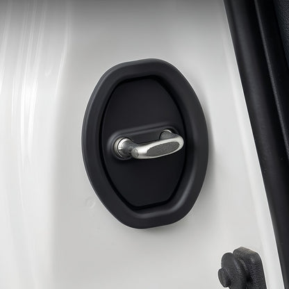 Door Lock Buckle Prot Cover with Anti-vibration Pad for BYD