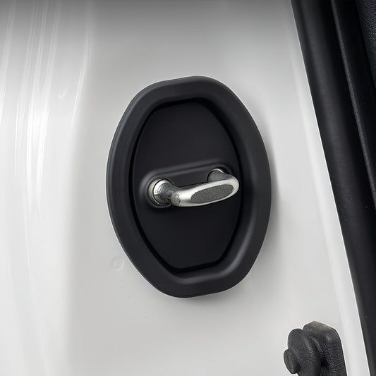 Door Lock Buckle Prot Cover with Anti-vibration Pad for BYD