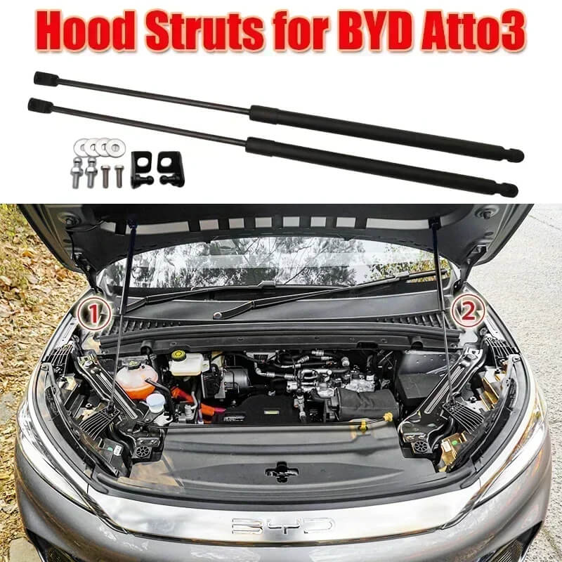 Front Bonnet Gas Struts for BYD Atto 3