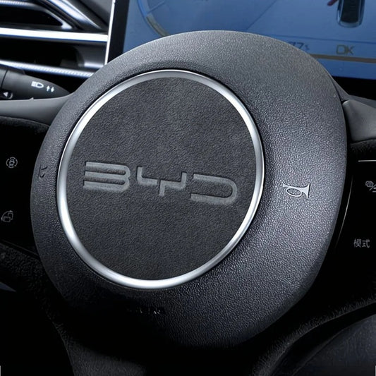 Capa de Volante em Alcantara Autêntica para BYD