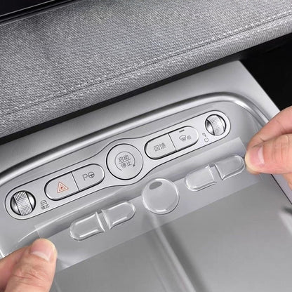 Resin-coated Protective Filmd Ashboard Buttons for BYD Seal 6 DM-i