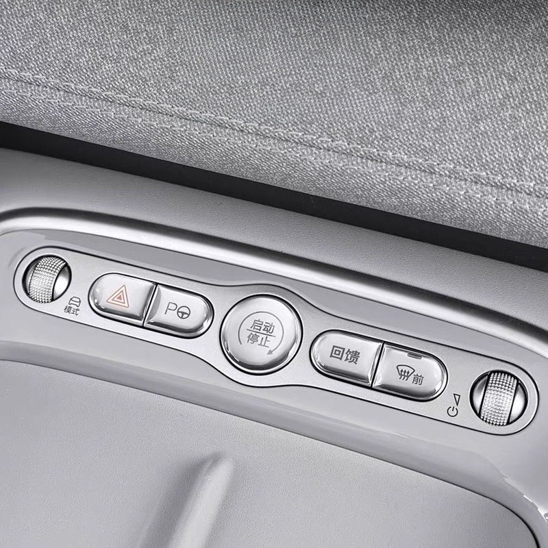 Resin-coated Protective Filmd Ashboard Buttons for BYD Seal 6 DM-i