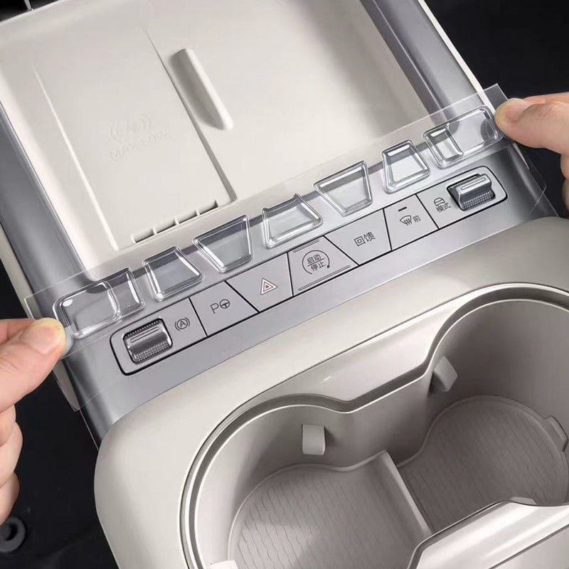 Resin-coated Protective Filmd Ashboard Buttons for BYD