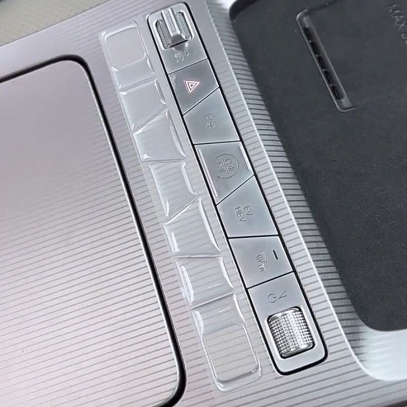 Resin-coated Protective Filmd Ashboard Buttons for BYD