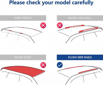 Barras de techo para BYD (2 piezas)
