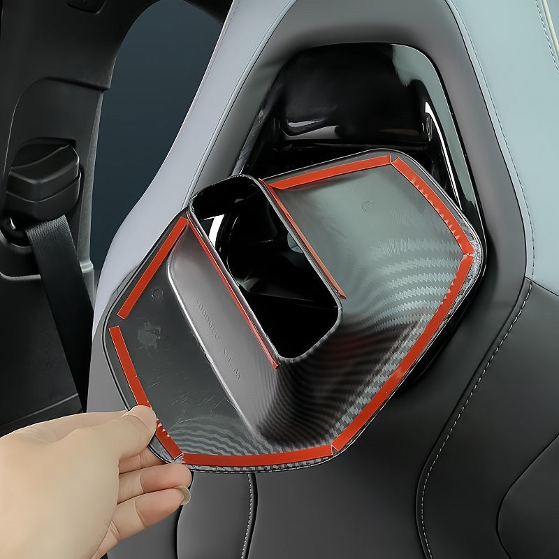 Marco de decoración para respaldo de asiento (2 piezas) para BYD Seal