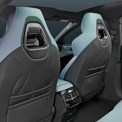 Marco de decoración para respaldo de asiento (2 piezas) para BYD Seal