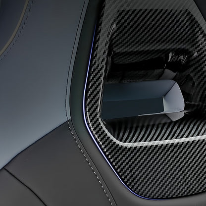 Marco de decoración para respaldo de asiento (2 piezas) para BYD Seal