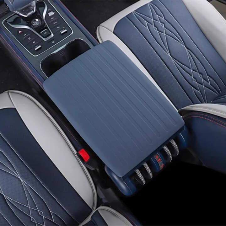 Silica Gel Gear Shift Collars Armrest Box Cover for BYD Atto 3