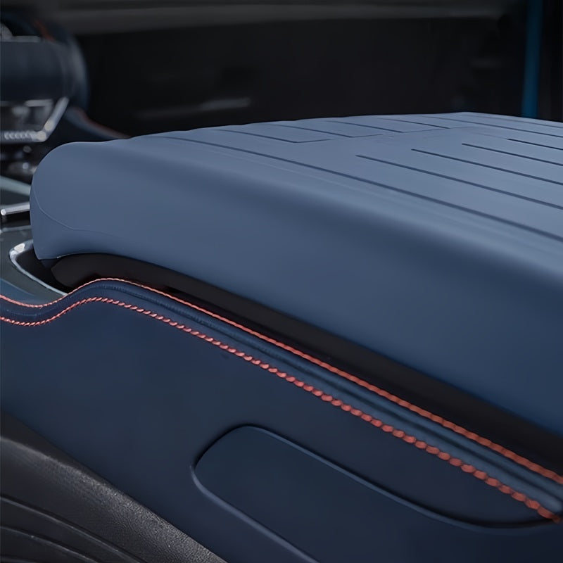 Silica Gel Gear Shift Collars Armrest Box Cover for BYD Atto 3