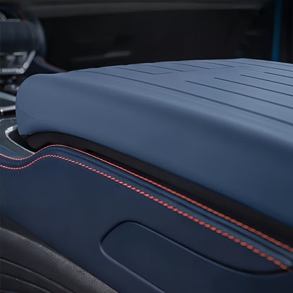 Silica Gel Gear Shift Collars Armrest Box Cover for BYD Atto 3