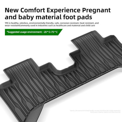 Alfombrillas de suelo TPE y alfombrilla de maletero/cama para BYD Shark 6