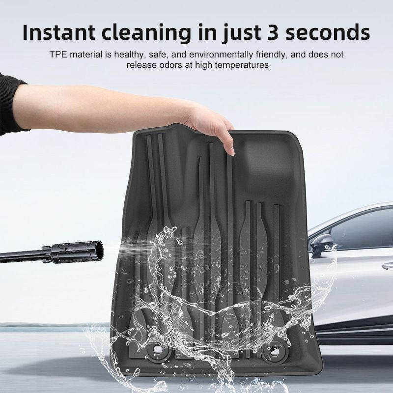 Alfombrillas de suelo TPE y alfombrilla de maletero/cama para BYD Shark 6