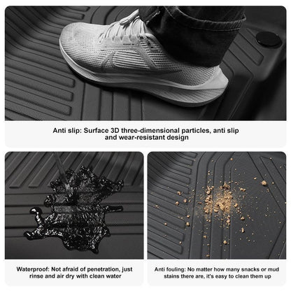 Alfombrillas de suelo TPE y alfombrilla de maletero/cama para BYD Shark 6