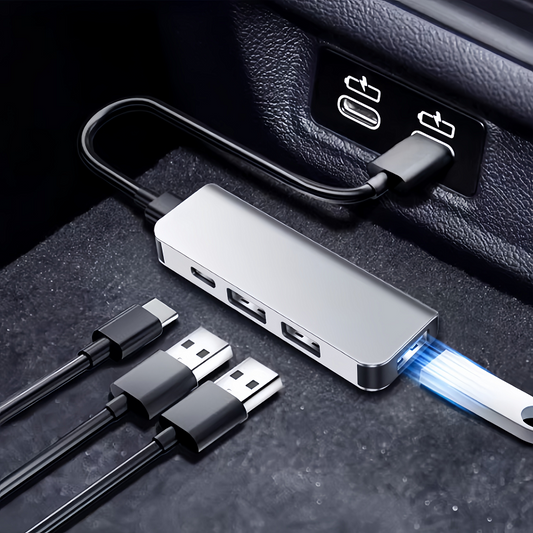 USB Hub 4-In-1 Dock Charger for BYD