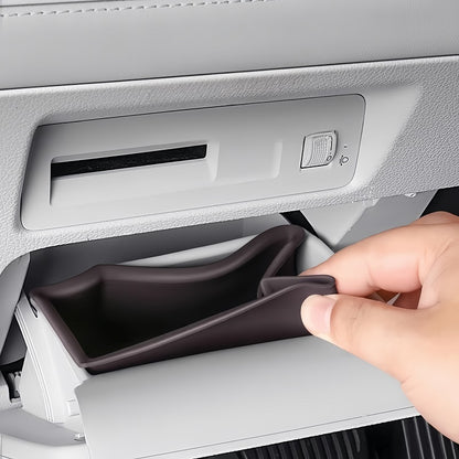 Under The Steering Wheel Caja de Almacenamiento Almohadilla de Silicona para BYD Sealion 6/Seal U