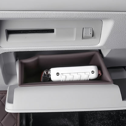 Under The Steering Wheel Caja de Almacenamiento Almohadilla de Silicona para BYD Sealion 6/Seal U