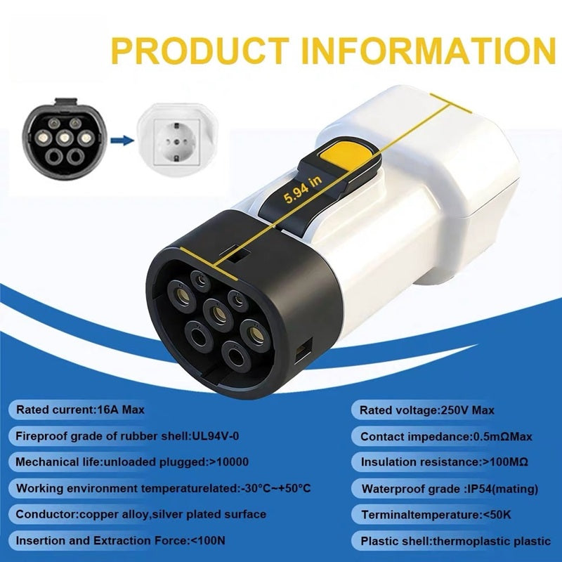 Adaptador de Descarga V2L Tipo 2 | FANS BYD